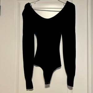 Abercrombie & Fitch, Black Knit Bodysuit. Great condition.